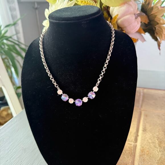Sabika LIKE Silver Tone Necklace - Picture 1 of 8